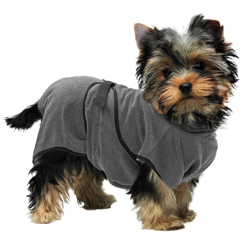 Ultra-absorbent microfiber drying robe