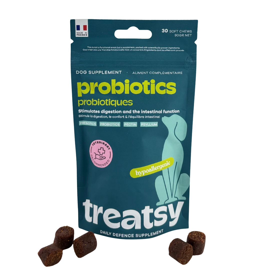 Probiotic food supplement for dogs