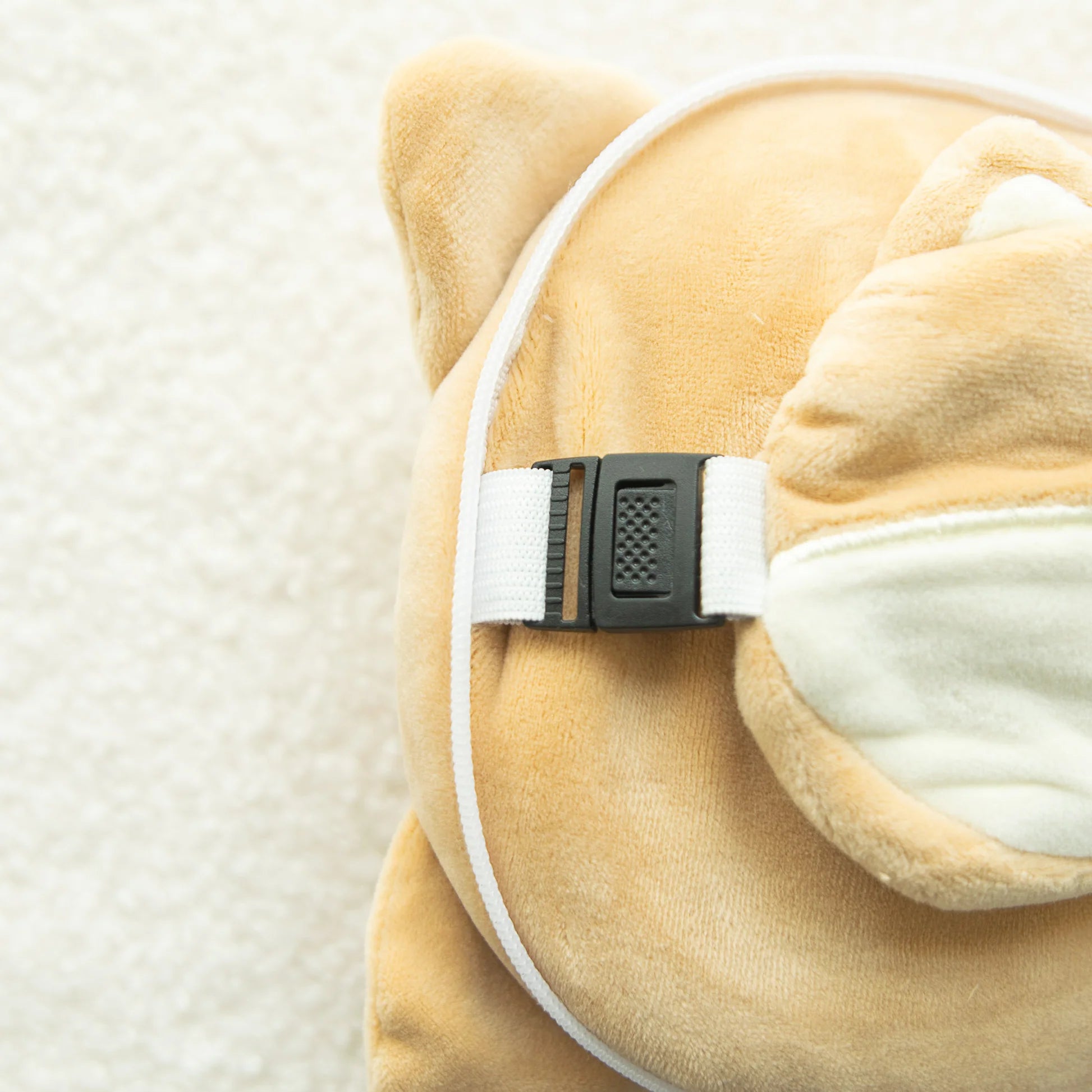 2-in-1 Shiba Inu Travel Pillow with Mask