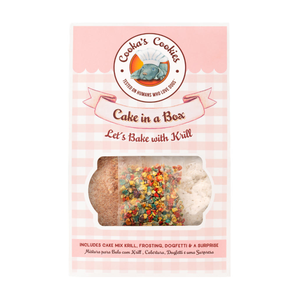 Krill cake kit for dogs (to bake)