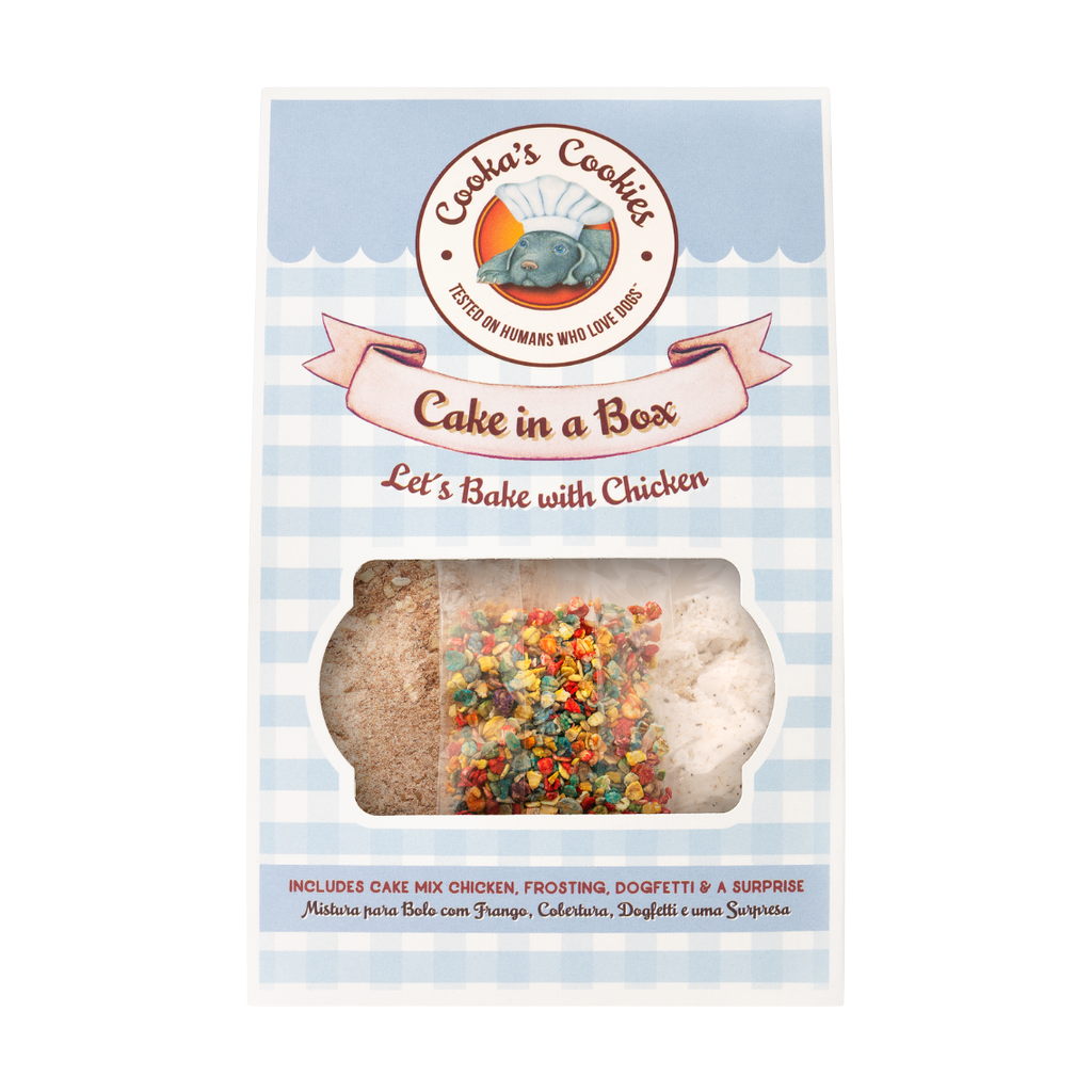 Boxed Cake - Chicken or Krill Cake Mix for Dogs