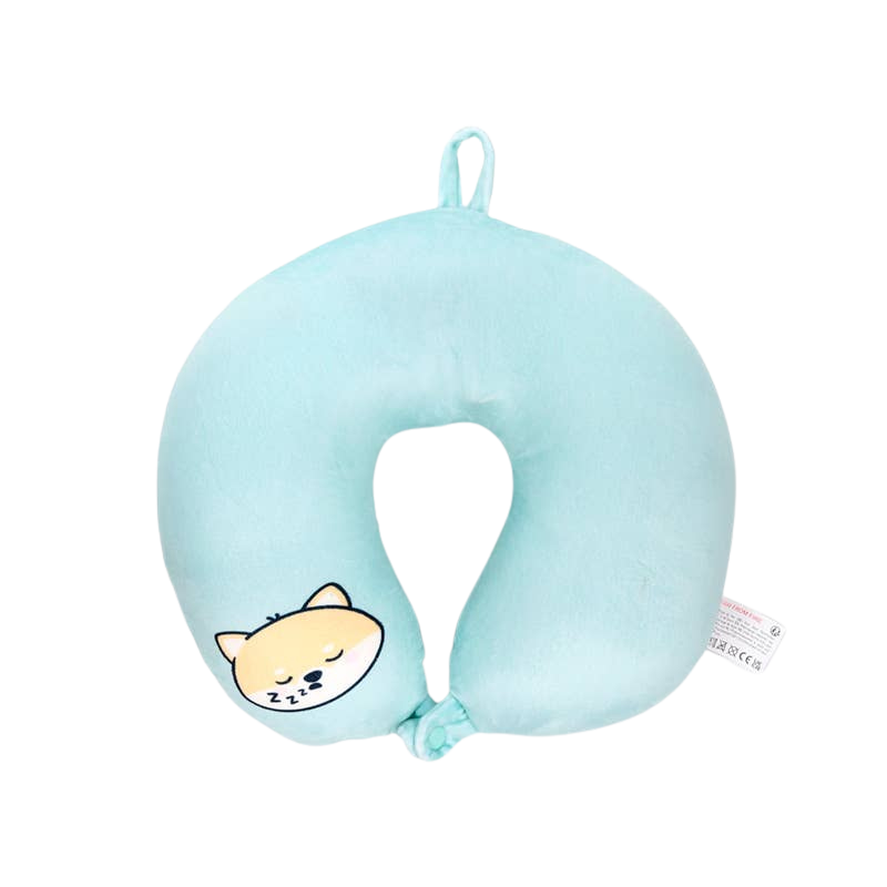 2-in-1 Shiba Inu Travel Pillow