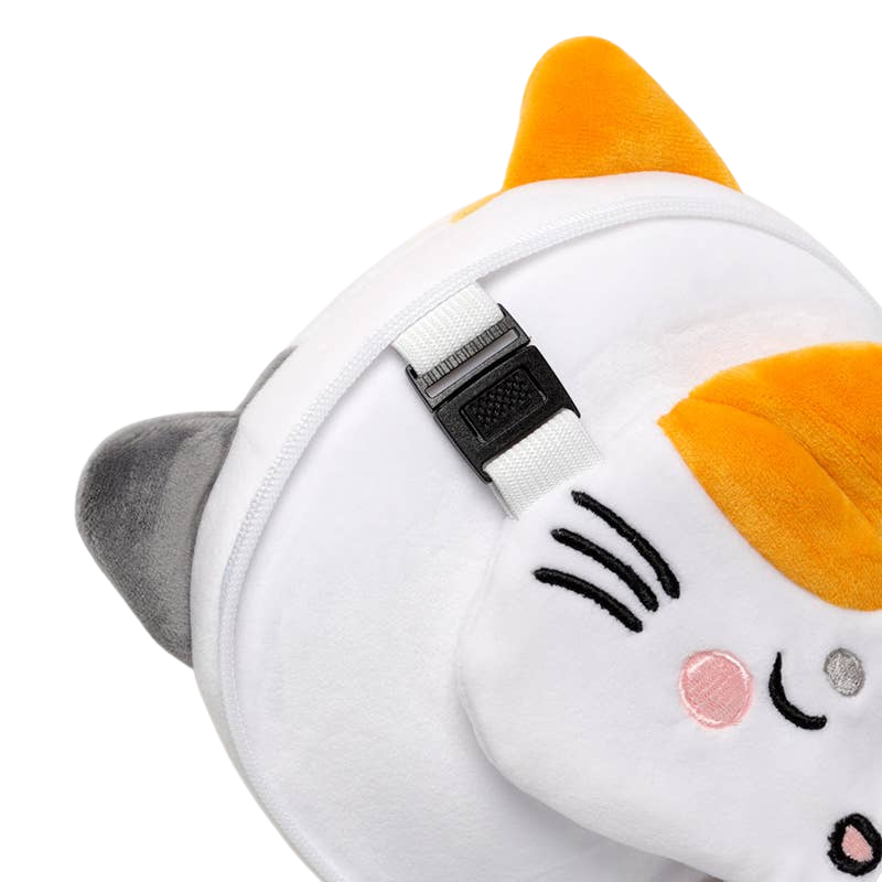 Lola the Cat 2-in-1 Travel Pillow with Mask
