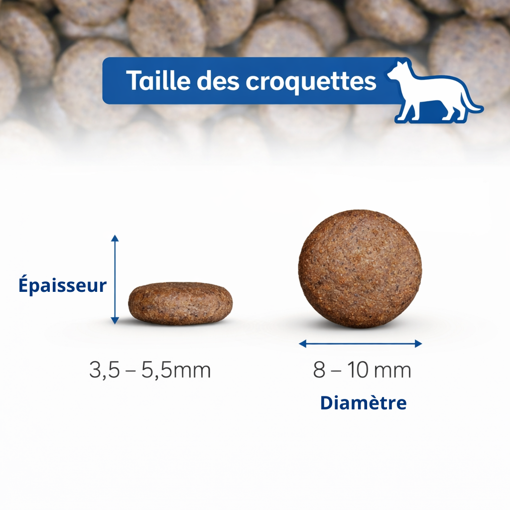 Chicken and pomegranate croquettes for adult sterilized cats