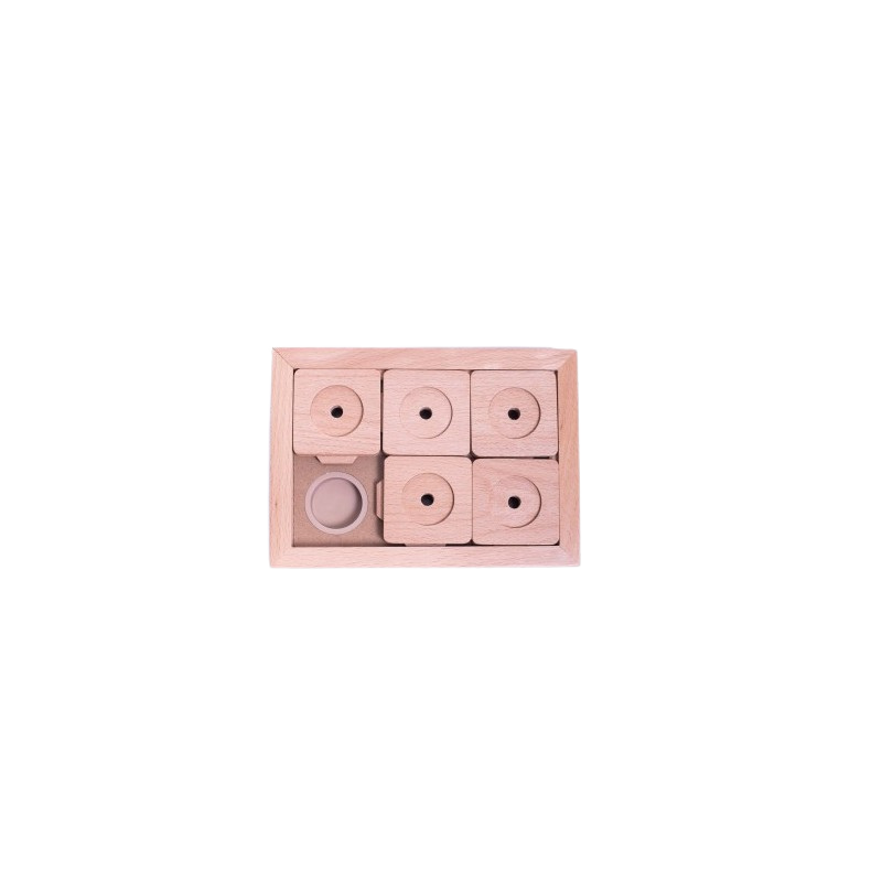 Wooden mini Sudoku puzzle – advanced level
