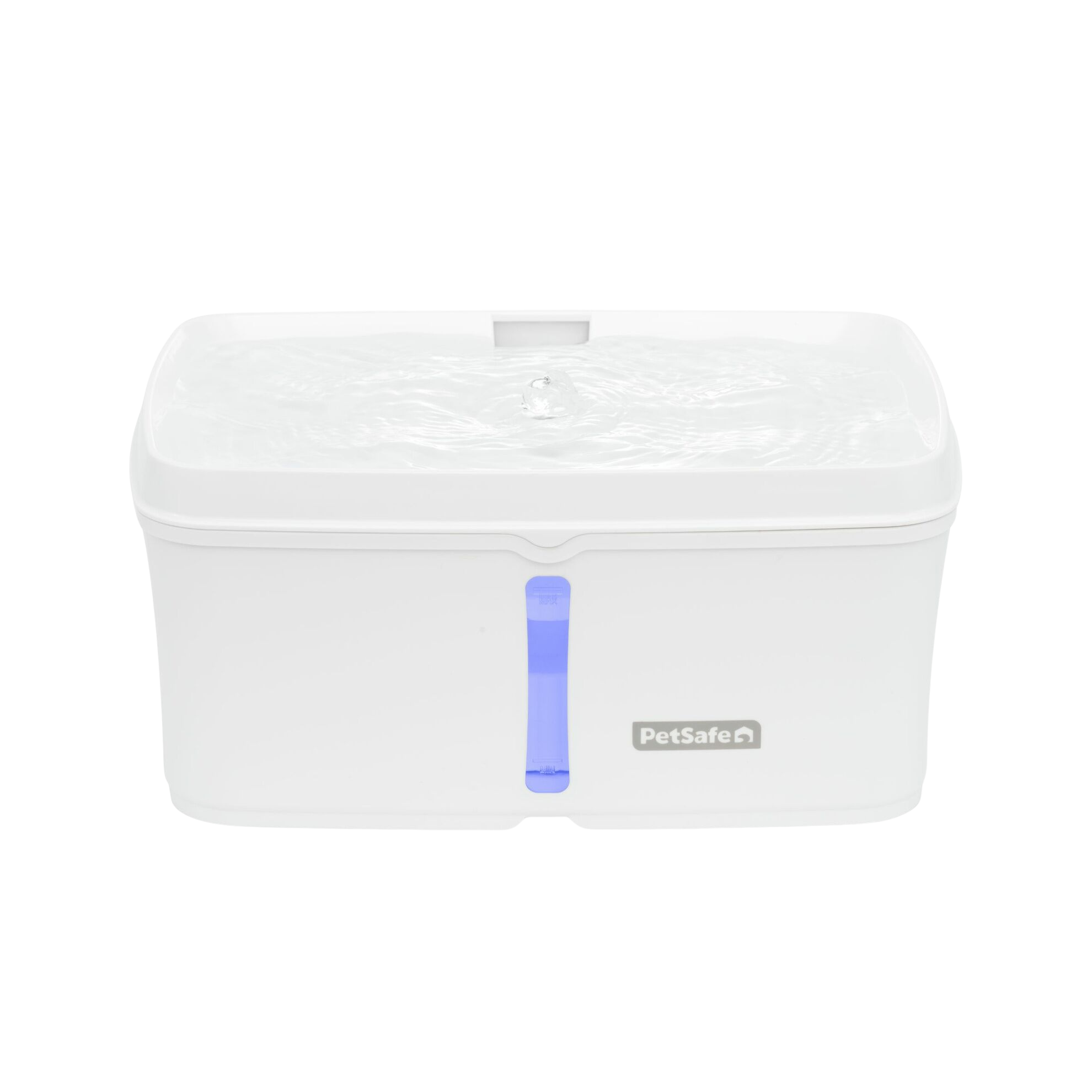 Viva silent water fountain with dual filtration
