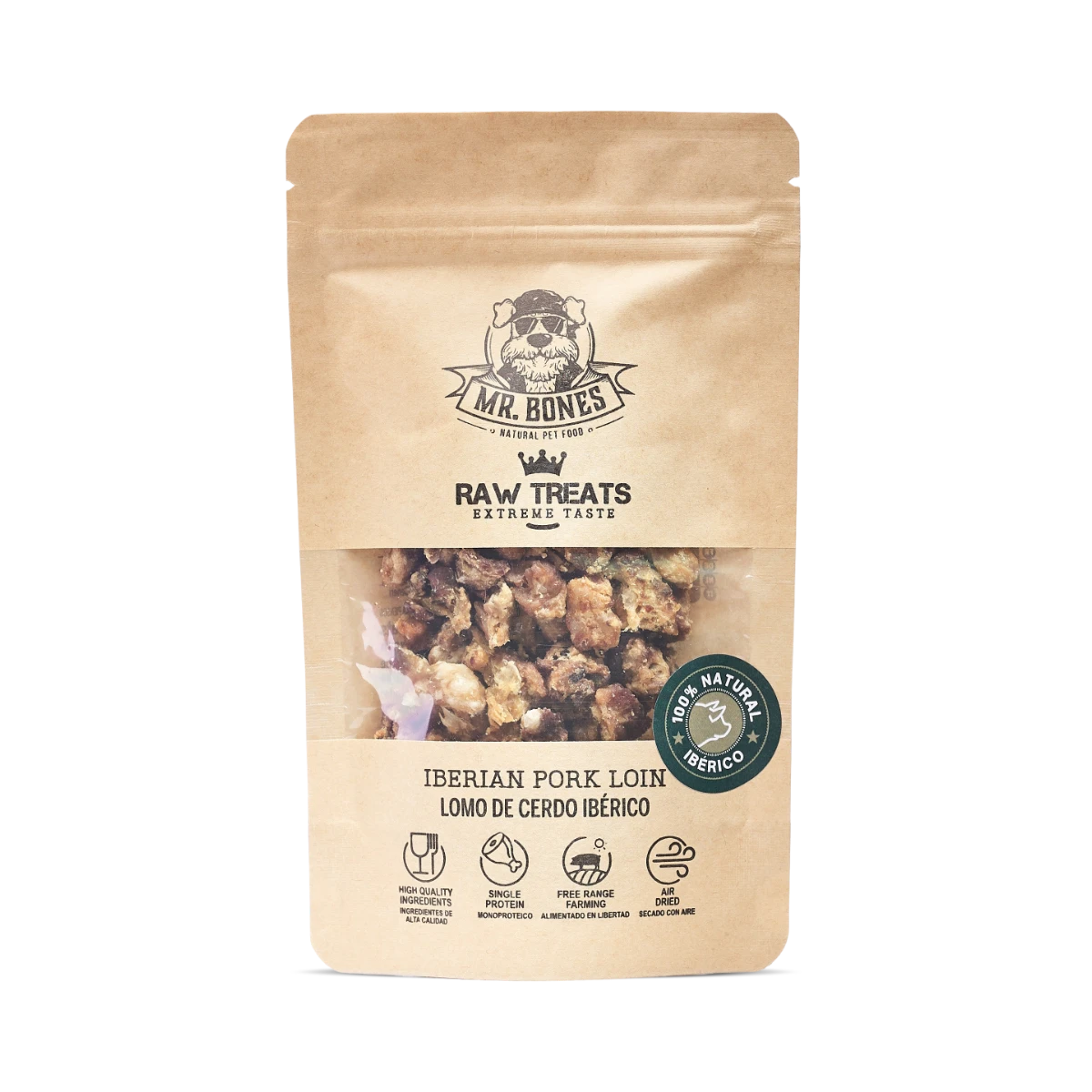 Dehydrated Iberian pork bites