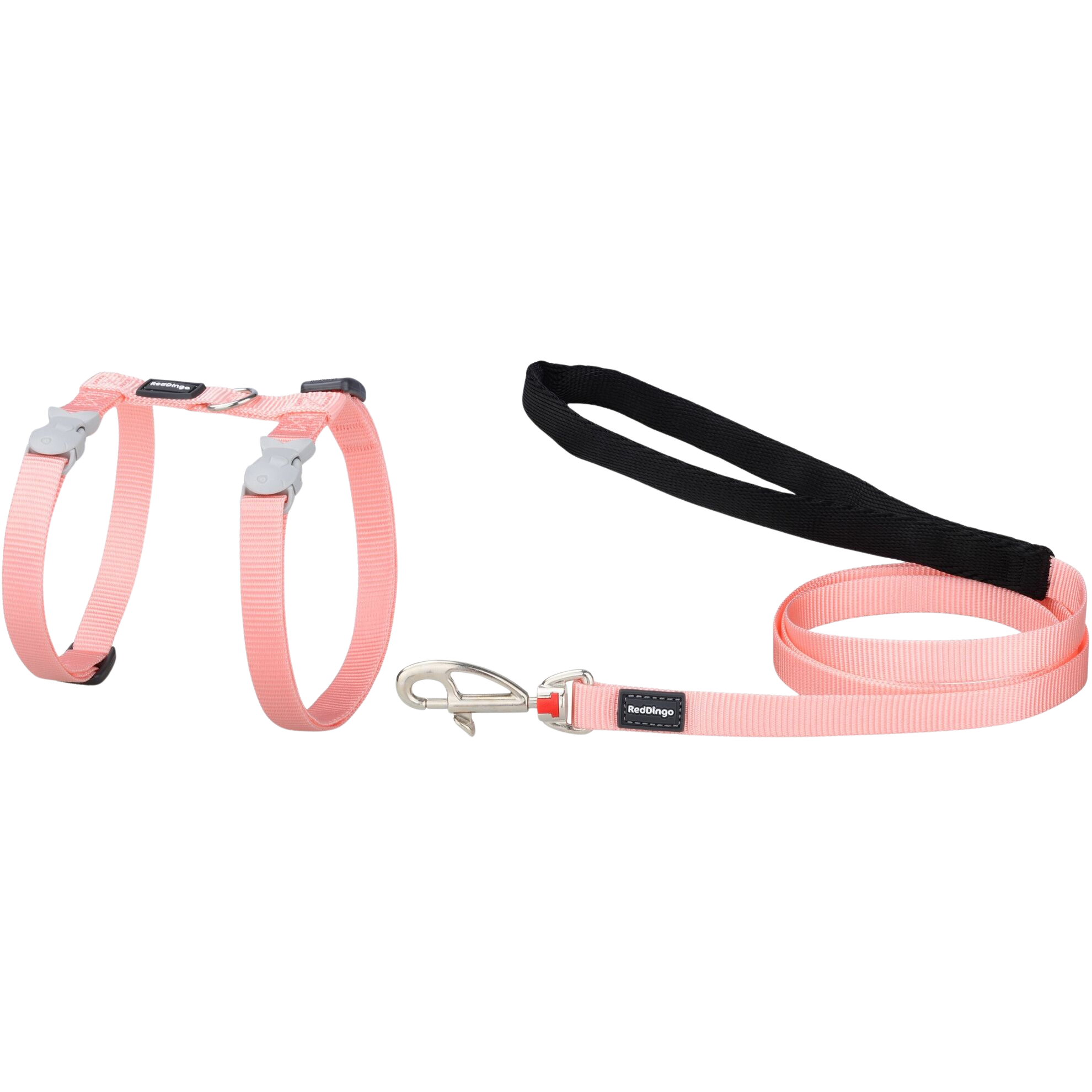 Pastel nylon cat harness and leash set
