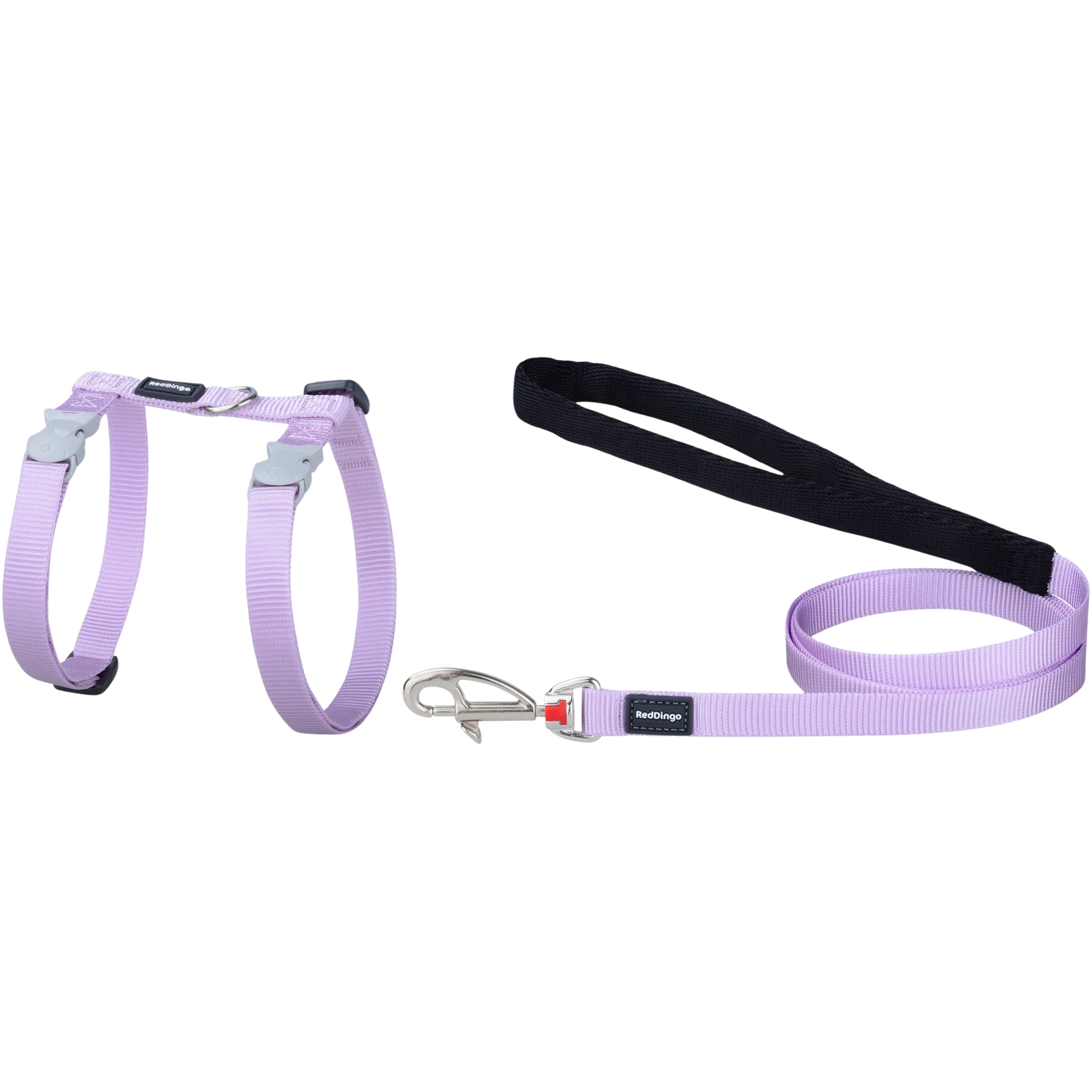 Pastel nylon cat harness and leash set
