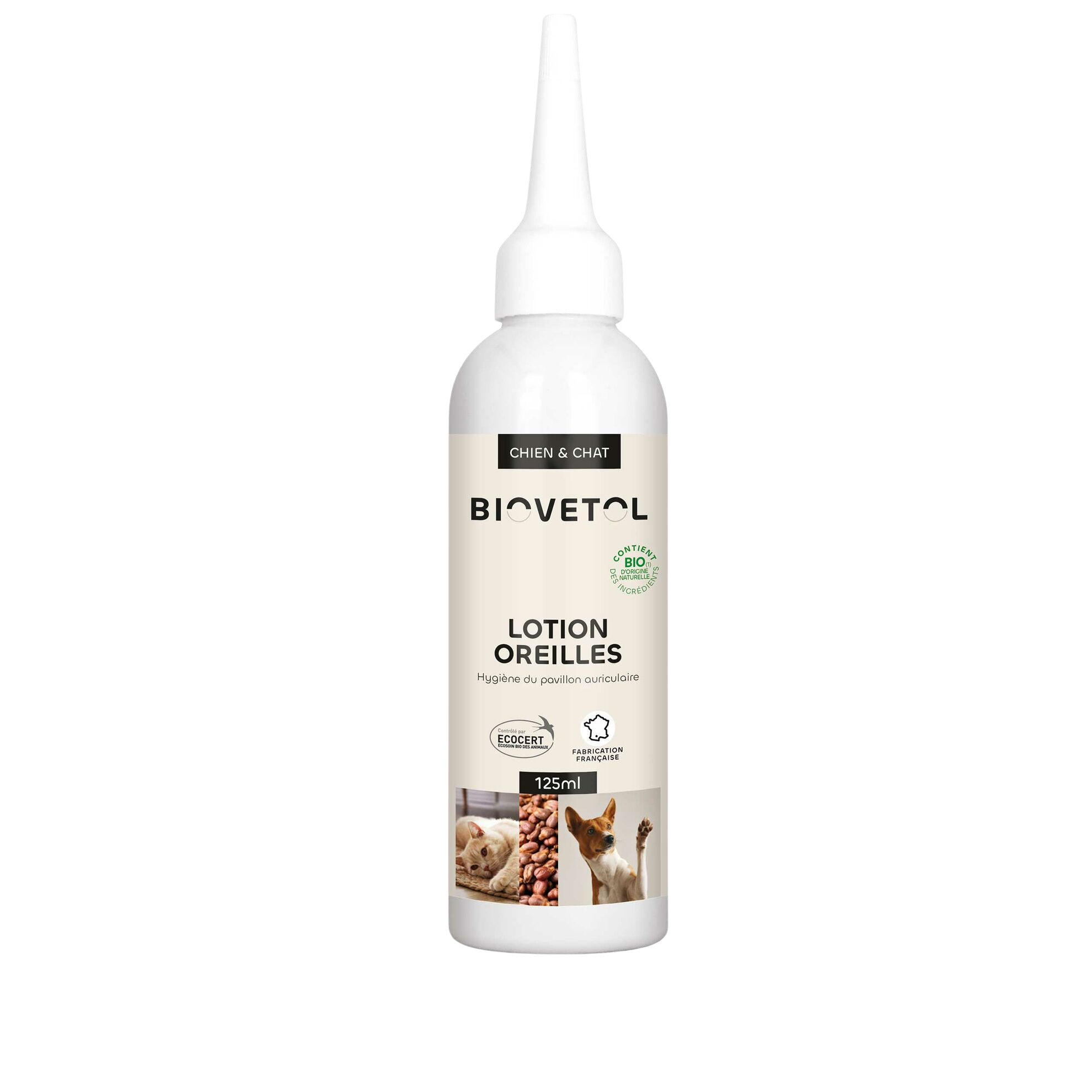 Organic floral water ear lotion