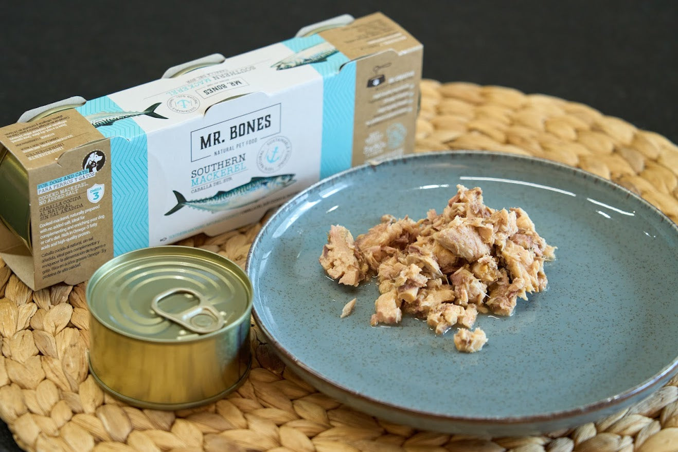Cooked Mackerel Topper for Dogs and Cats