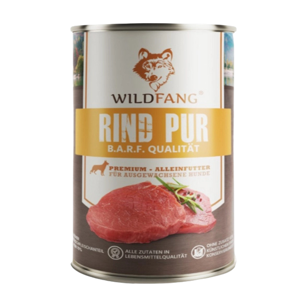 BARF quality pure beef pâté for adult dogs