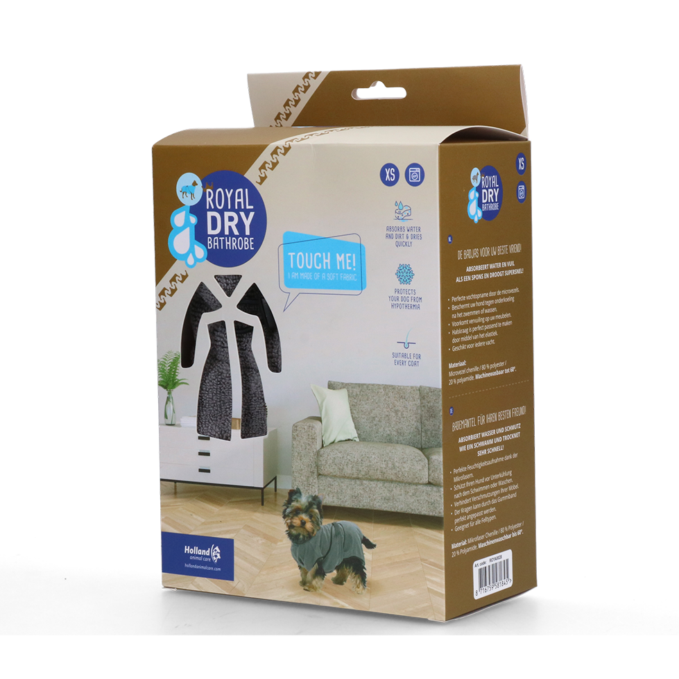 Ultra-absorbent microfiber drying robe
