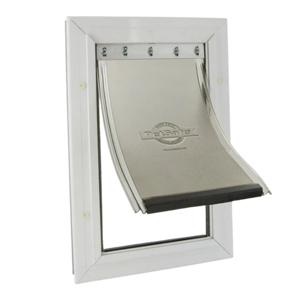 Staywell aluminum passage door with magnetic shutter