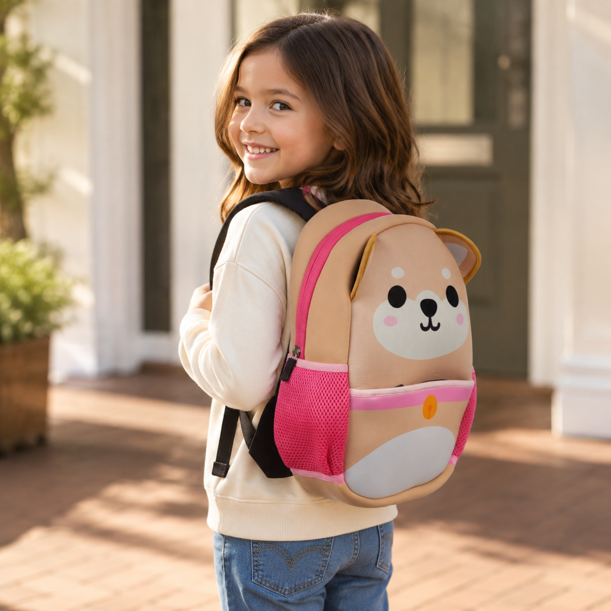 Neoprene Shiba Inu Backpack