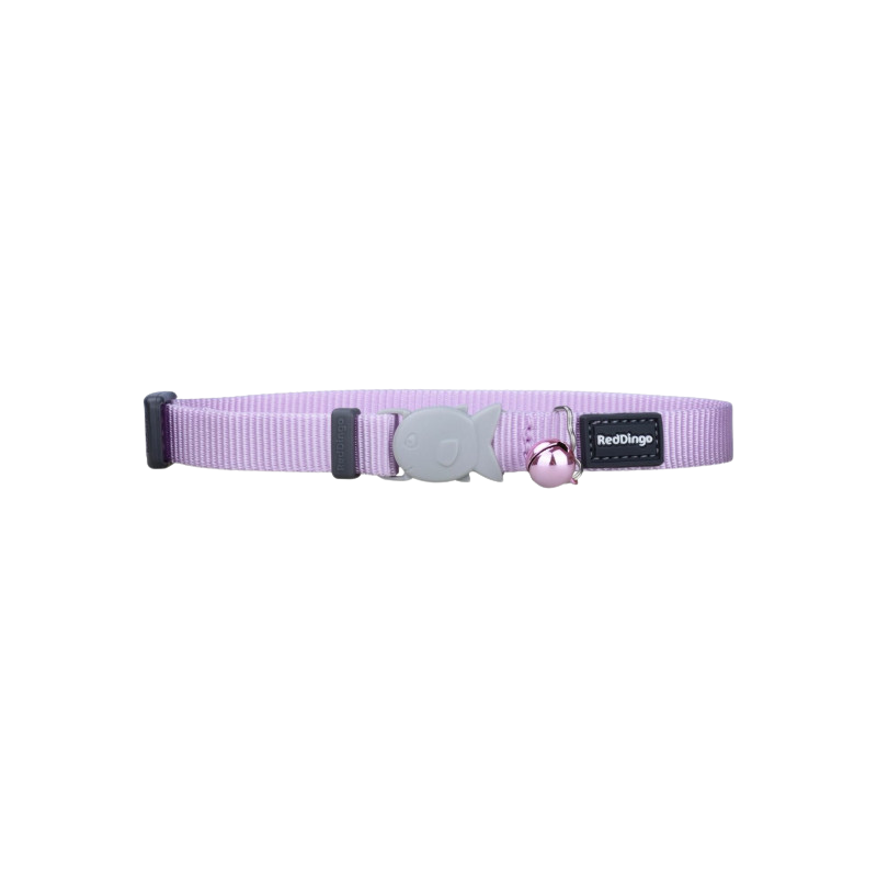 Pastel cat collar with safety clip