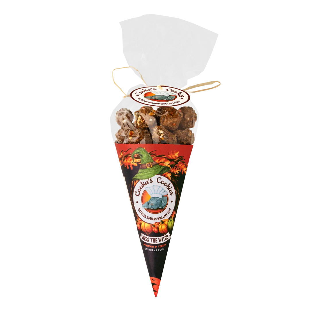 Friandises d’Halloween à la dinde et citrouille pour chiens