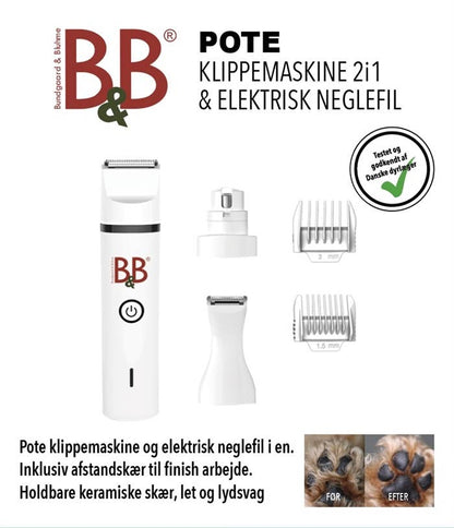 2-in-1 Paw and Nail Trimmer Kit