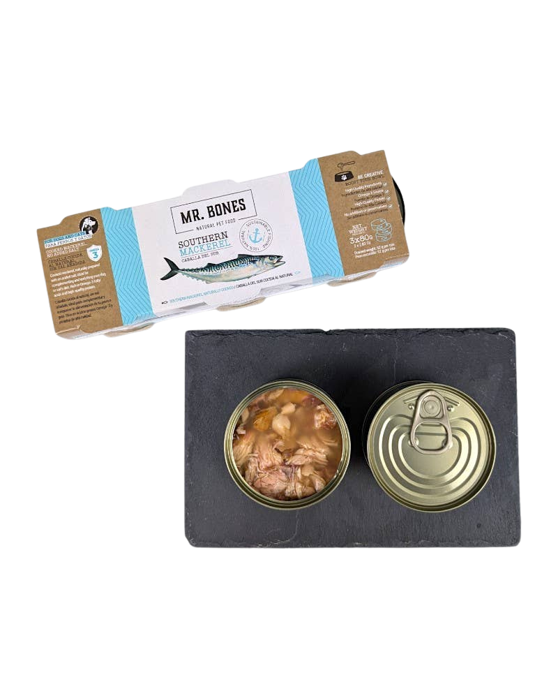 Cooked Mackerel Topper for Dogs and Cats