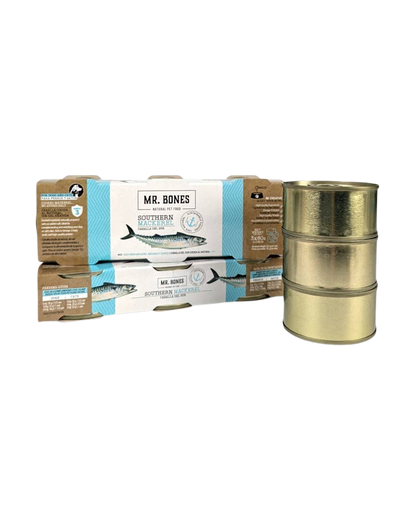 Cooked Mackerel Topper for Dogs and Cats