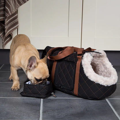 Sac de transport matelassé pour petits chiens