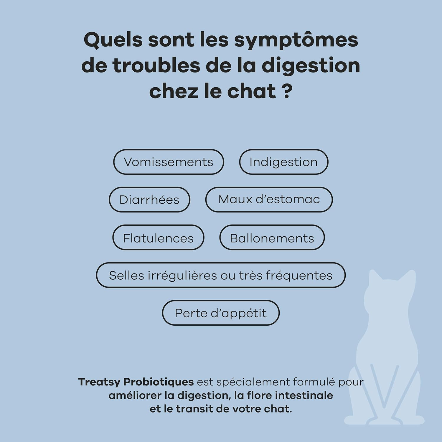Probiotic food supplement with fish and chicken for cats