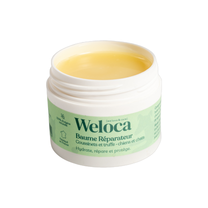Natural repair balm for paw pads and nose