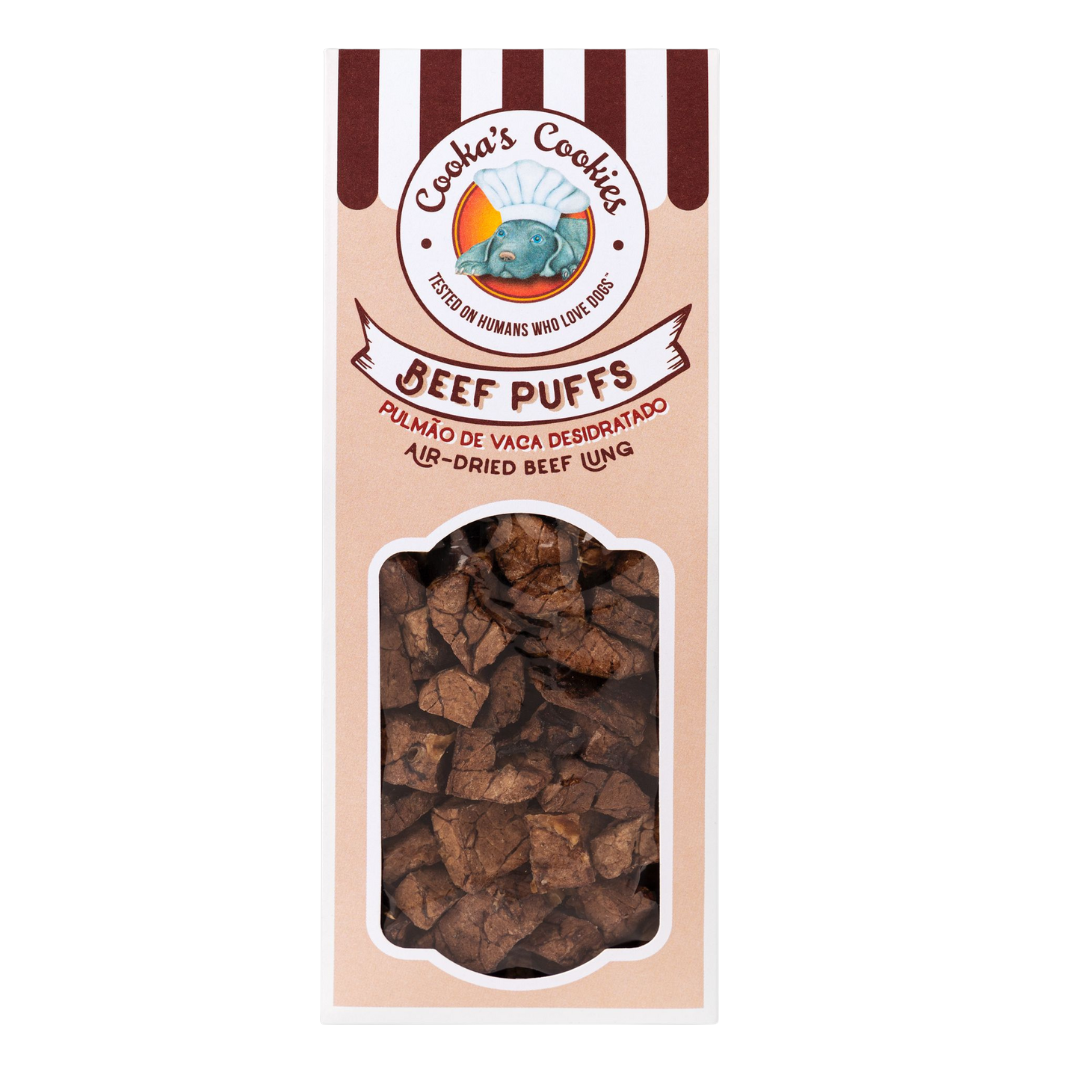 Air-dried beef lung bites