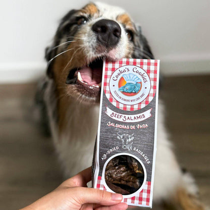 Dried beef sausages