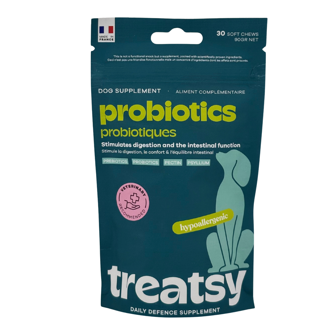 Probiotic food supplement for dogs