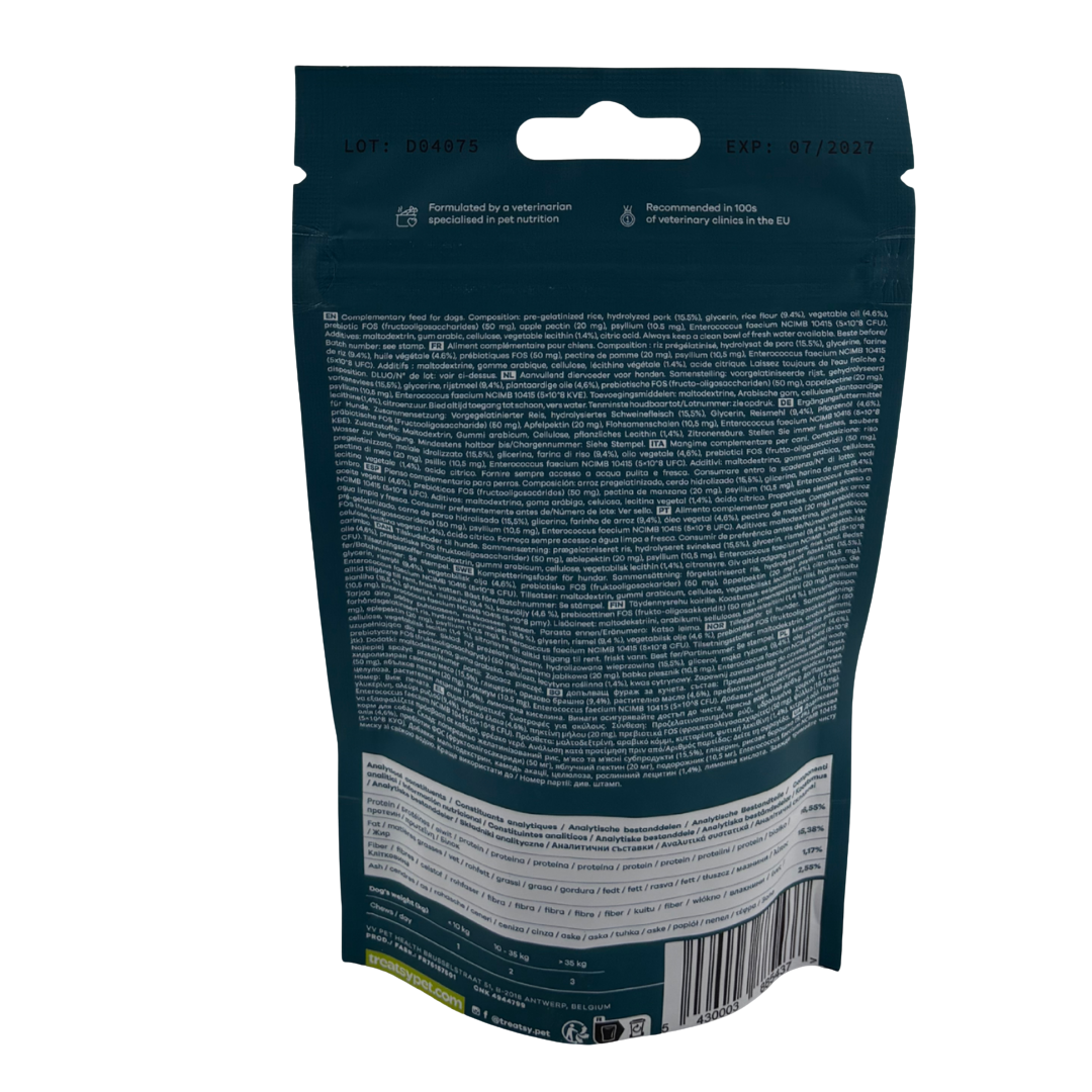 Probiotic food supplement for dogs