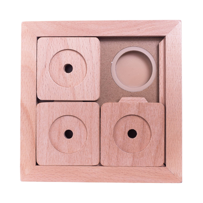 Small wooden Sudoku puzzle – beginner level