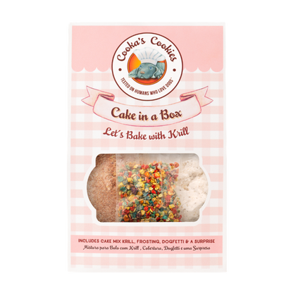 Krill cake kit for dogs (to bake)