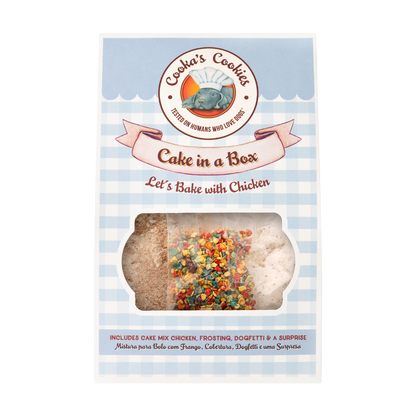 Boxed Cake - Chicken or Krill Cake Mix for Dogs