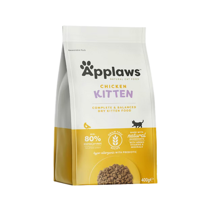 Chicken-flavored cat food