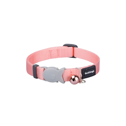 Pastel cat collar with safety clip