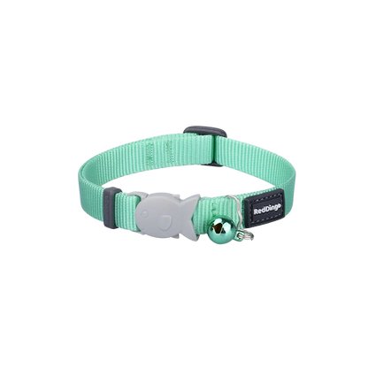Pastel cat collar with safety clip