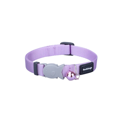 Pastel cat collar with safety clip