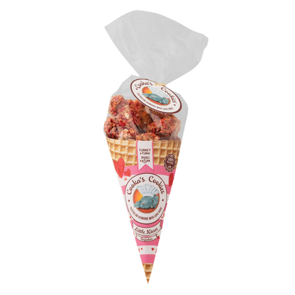 Turkey and tuna treat cone for dogs