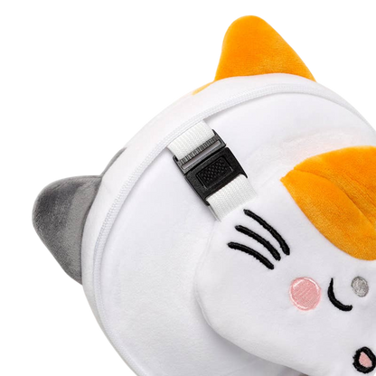 Lola the Cat 2-in-1 Travel Pillow with Mask
