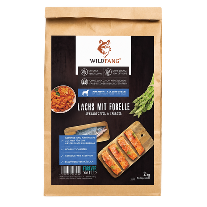 Salmon and Trout Croquettes for Adult Dogs