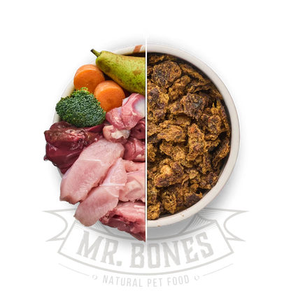 Dry BARF with free-range turkey