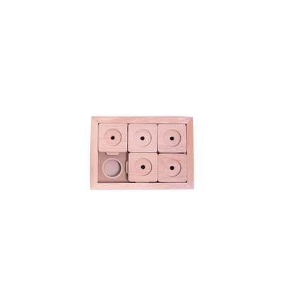 Wooden mini Sudoku puzzle – advanced level