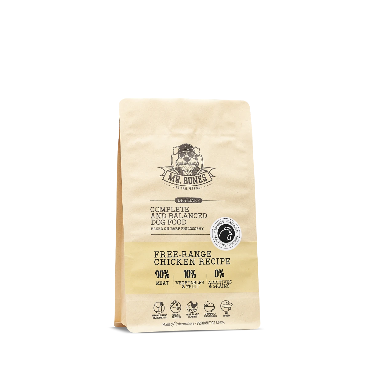 Dry BARF free-range chicken