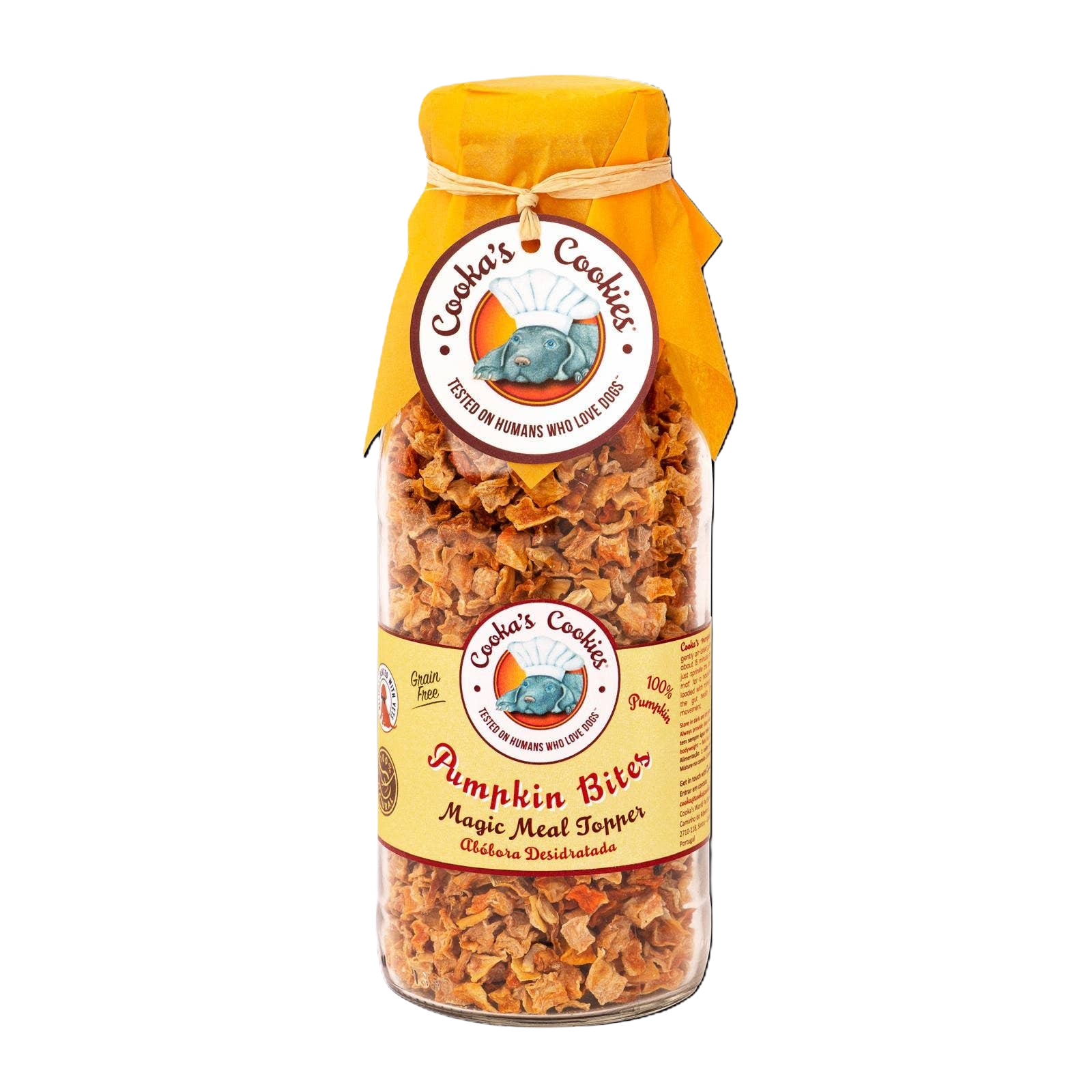 Air-dried pumpkin flakes