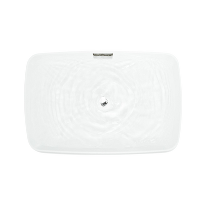 Viva silent water fountain with dual filtration