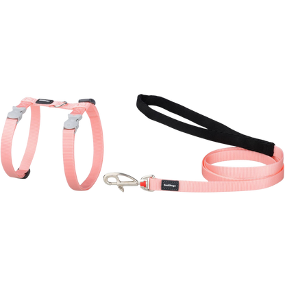 Pastel nylon harness and leash set 