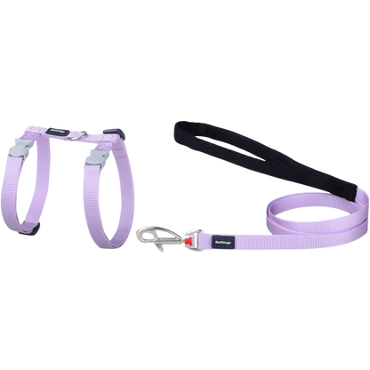 Pastel nylon harness and leash set 