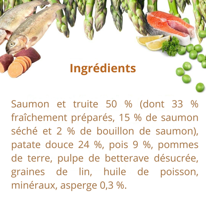Salmon and Trout Croquettes for Adult Dogs