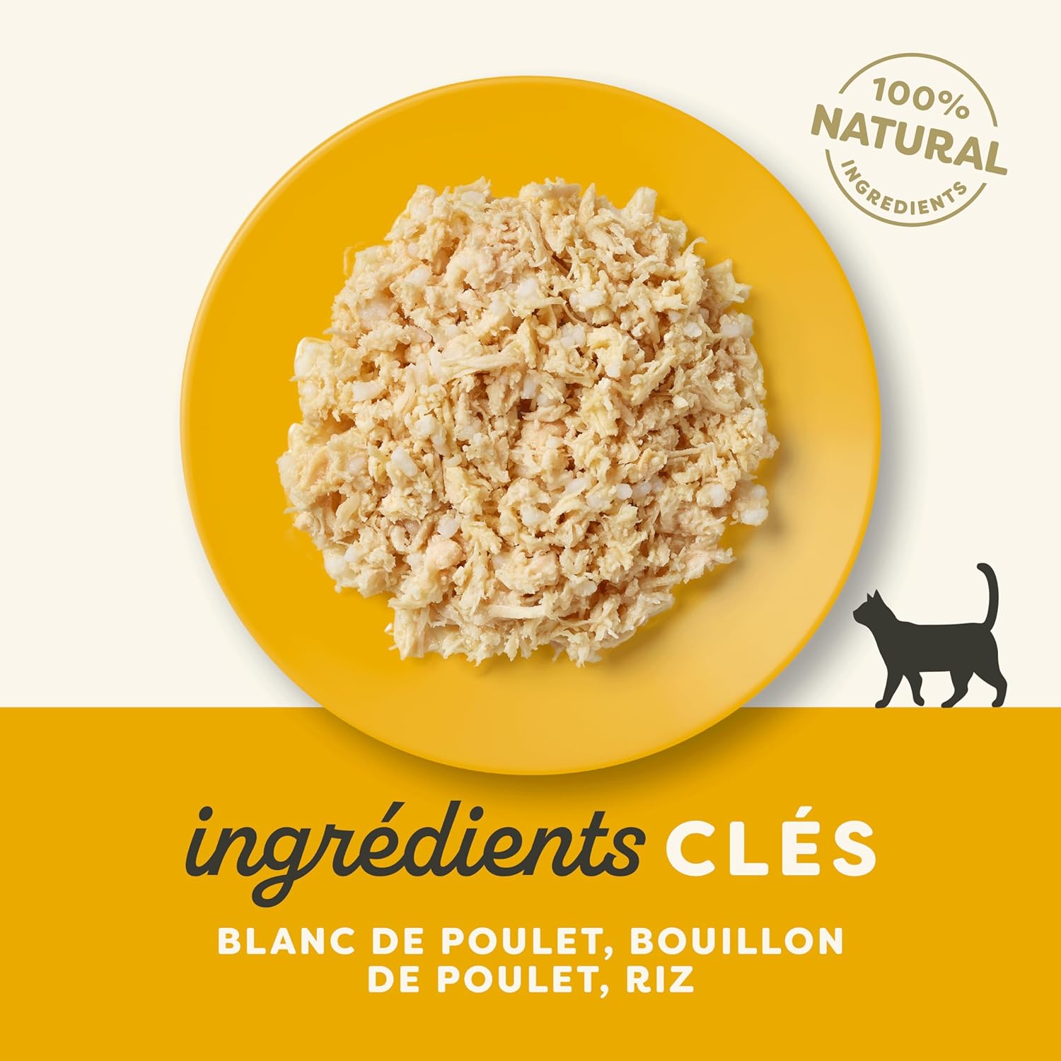 Chicken breast in broth for adult cats
